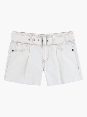 Levi's A Line Girlfriend Short Belted Big Girls Size 12